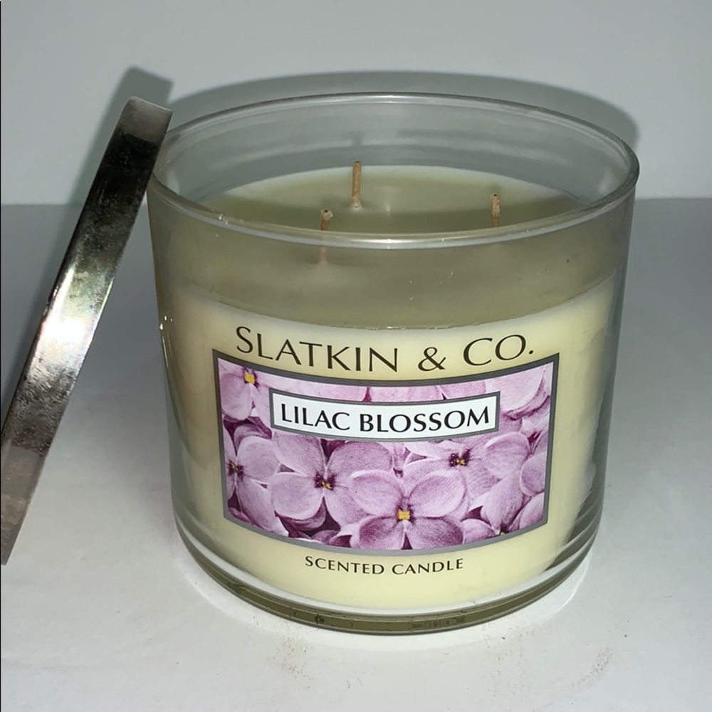 Lilac Blossom 3 Wick Candle Bath & Body Works